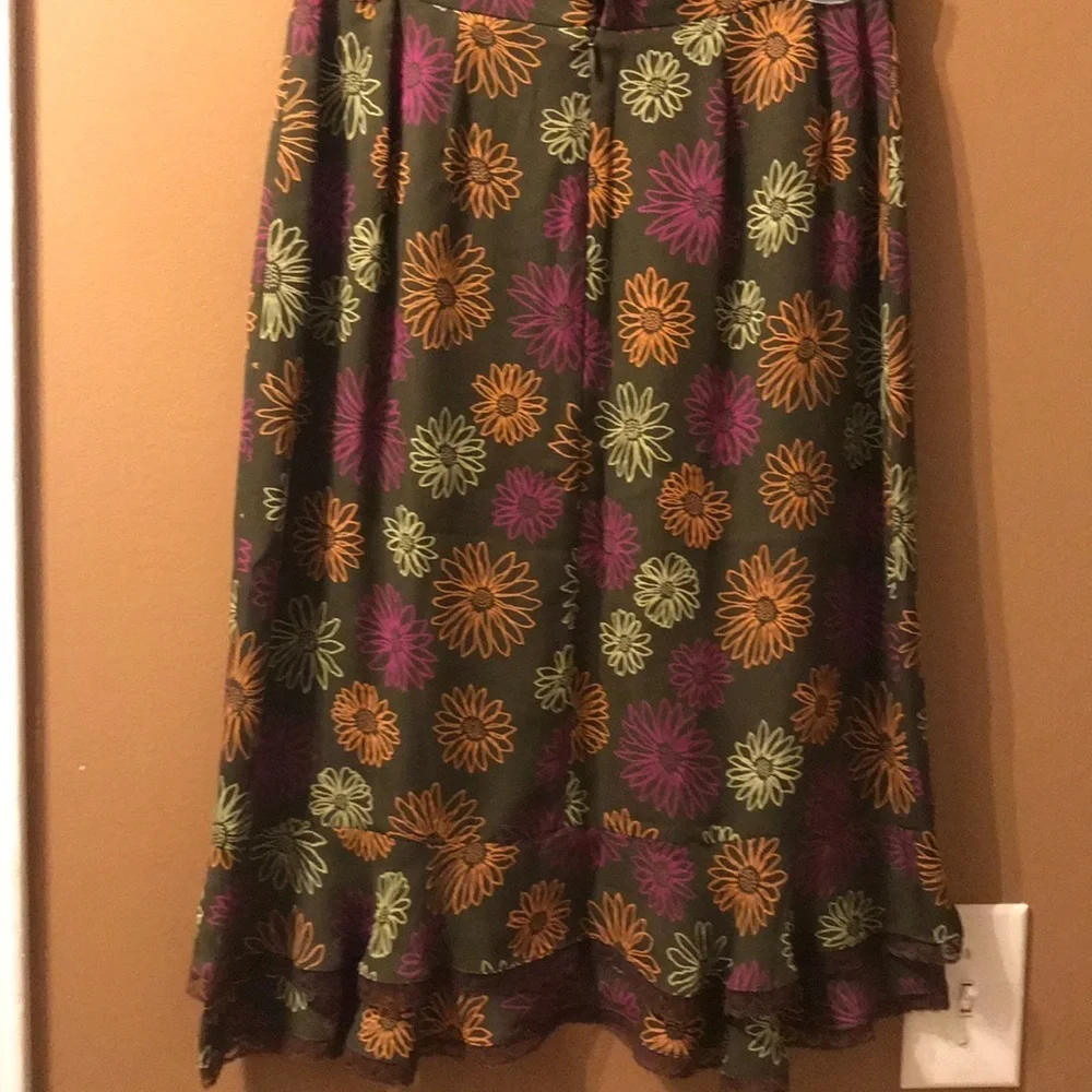 Juliana Collezione silk skirt set